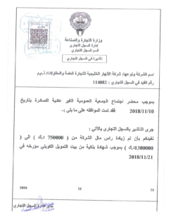 Commercial Registration Visa
